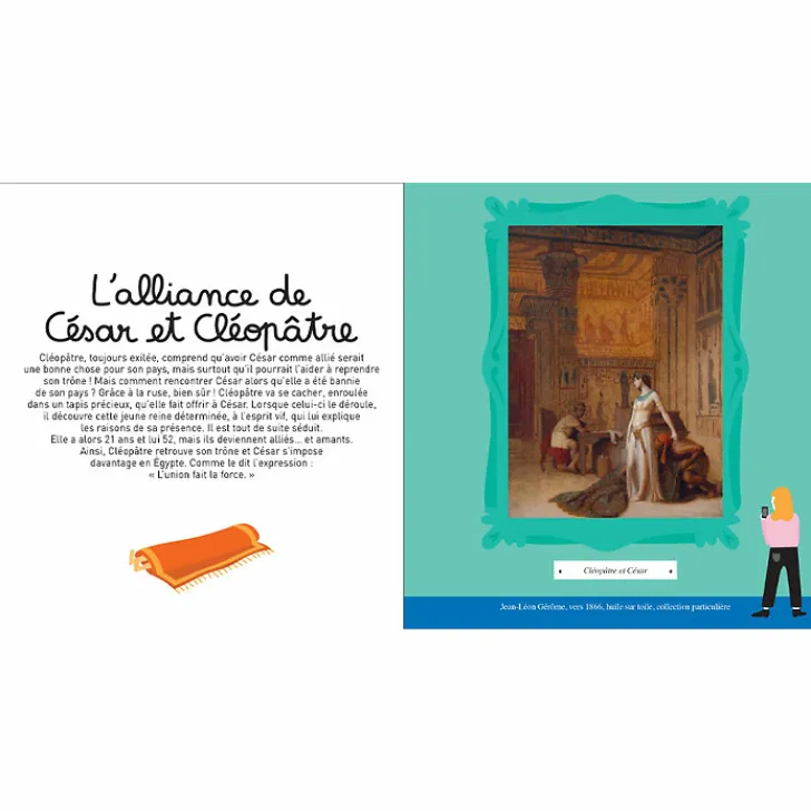 New Boutiques de musées Voyage en Égypte antique avec Cléopâtre - Les grandes histoires de l'histoire de l'art