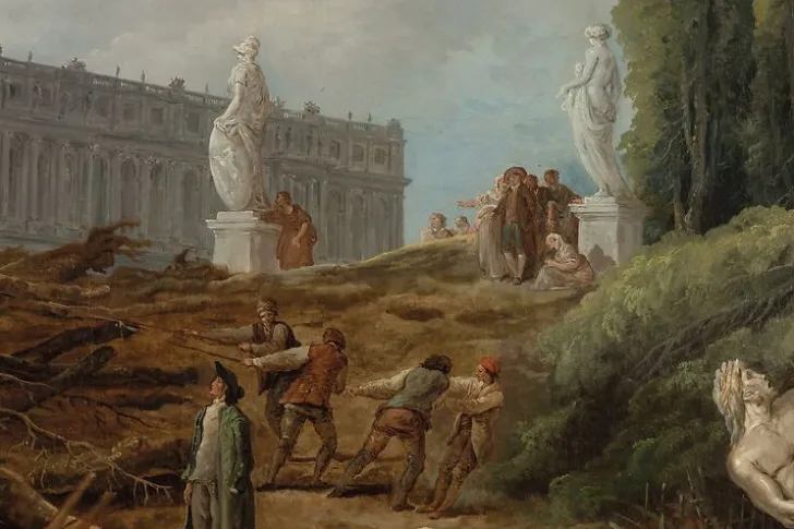 Discount Boutiques de musées Vue du Bosquet des "Bains d'Apollon" (toiles encadrées)