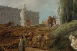 Boutiques de musées Affiches D'Art Encadrées-Vue du Bosquet des "Bains d'Apollon" (affiches d'art encadrées)