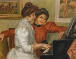 Sale Boutiques de musées Yvonne et Christine Lerolle au piano (panneaux acryliques)